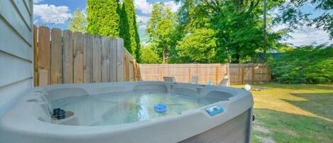 Bain à remous extérieur