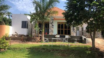 Voorkant van accommodatie