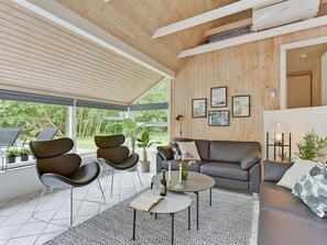 Fernseher, Kamin, DVD-Player