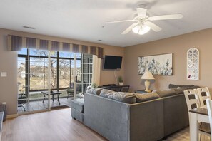Condo, Multiple Beds, Patio (Pondview Cityscape) | Living area - Pondview Cityscape - Best of Branson! (Branson)