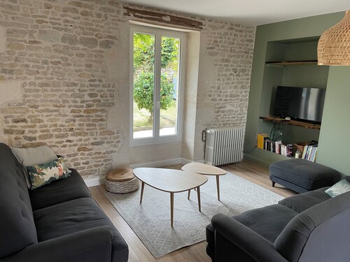 Maison de vacances au cœur d’un  village touristique du Marais Poitevin