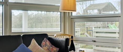 TV, fireplace, DVD player