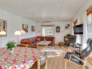 TV, fireplace, DVD player