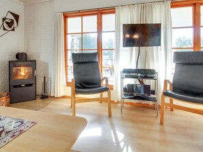 TV, fireplace, DVD player