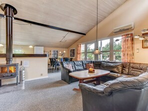 TV, fireplace, DVD player