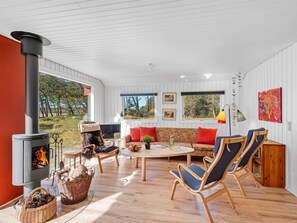 TV, fireplace, DVD player - "Tove" - 1.5km from the sea by Interhome (Vejers Strand)
