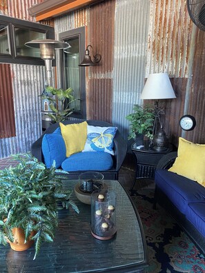Interior - Upstairs, tranquil, 1 bedroom unique apartment close to downtown.  (Kerrville)