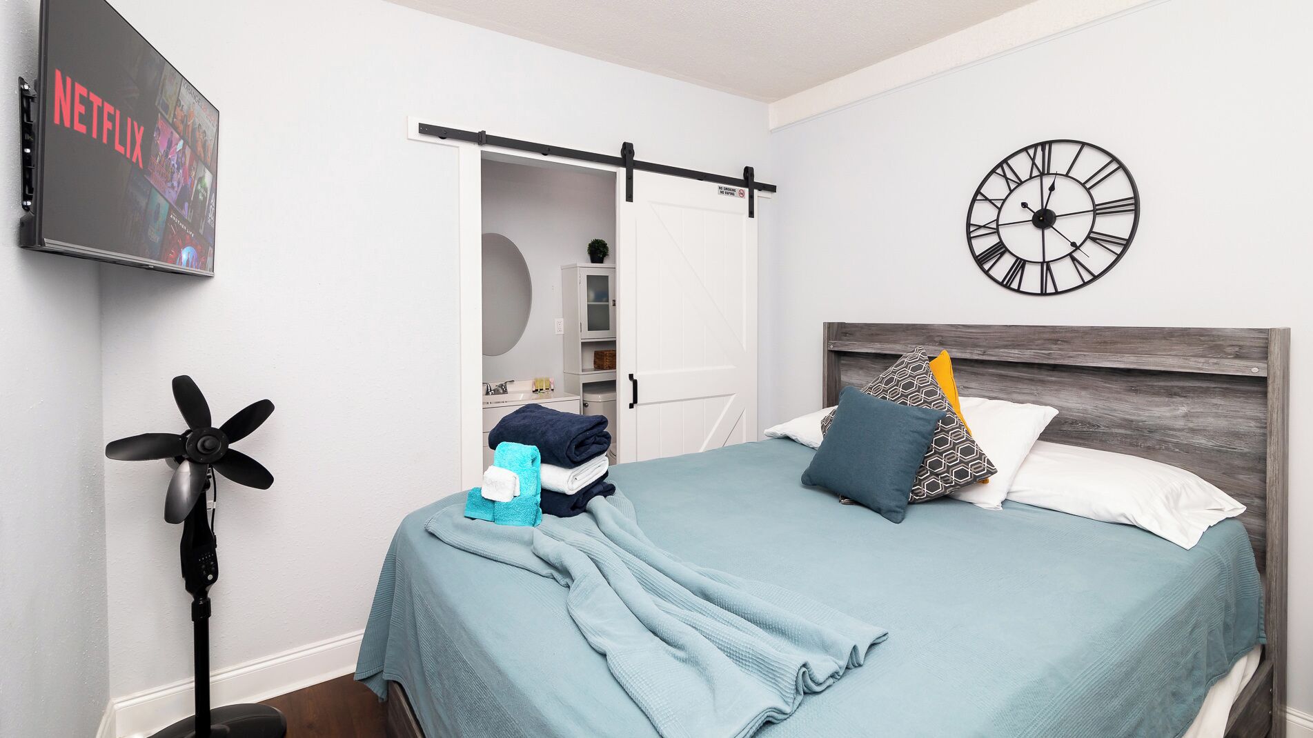 Hus, 1 queensize-seng med sovesofa, kjøkken | Romfasilitet