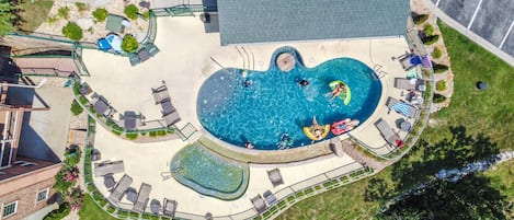 Seasonal outdoor pool