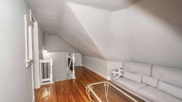 Condo, 1 Queen Bed, Kitchen | Living area | TV