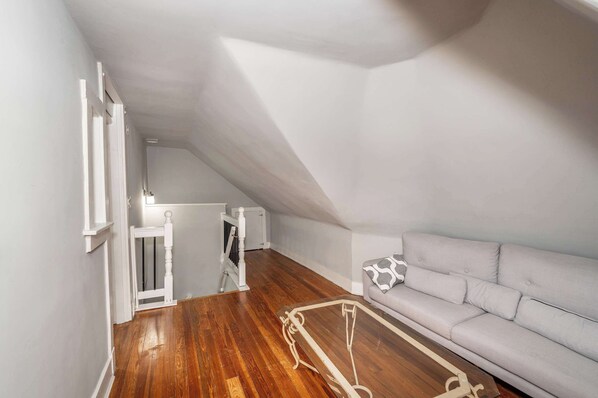 Condo, 1 Queen Bed, Kitchen | Living area | TV