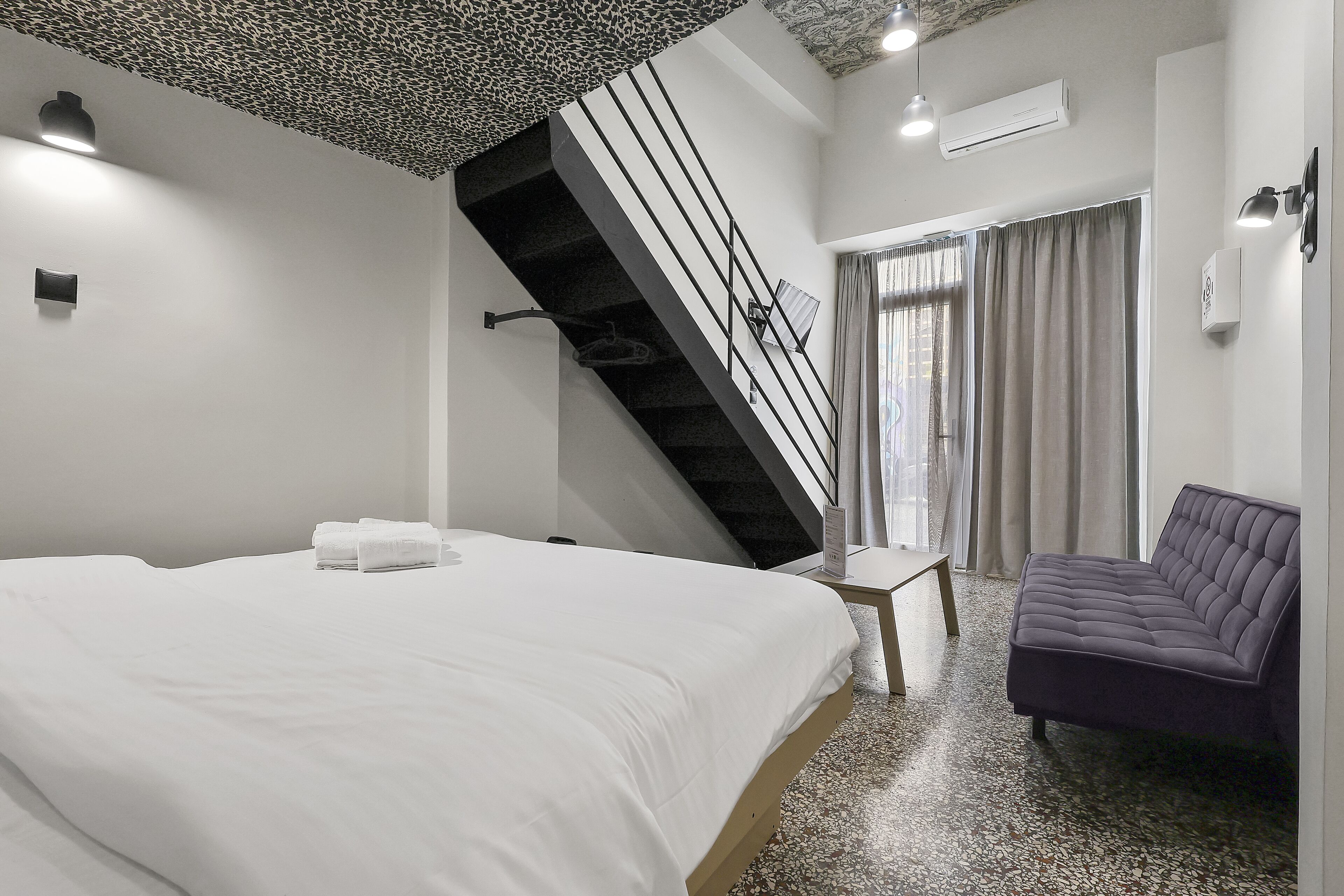 基础复式房 | 高档床上用品、遮光窗帘、隔音、免费 WiFi