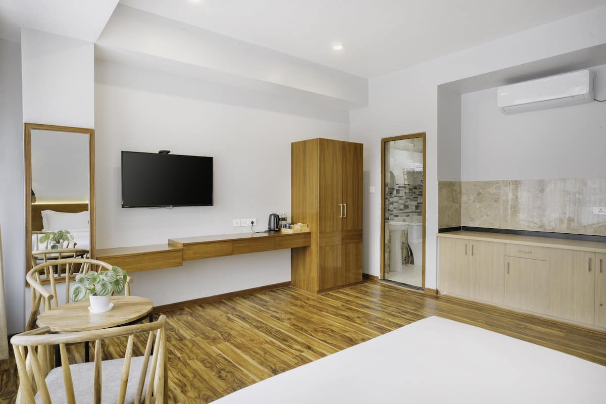 Wifi gratis y ropa de cama