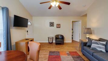 House, Multiple Beds, Kitchen | Living area | TV