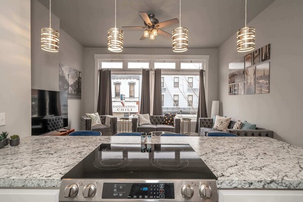 Condo, 2 Queen Beds, Kitchen | Interior - The Heart of Madison 2 (Covington)