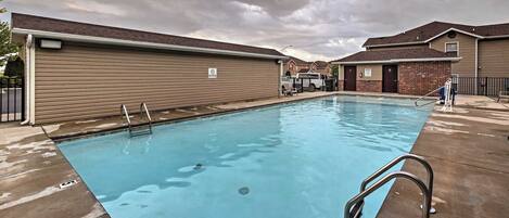 Seasonal outdoor pool