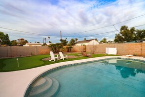 Outdoor pool - Beautiful home with backyard oasis! Great Location for Spring Training trips! (Phoenix)