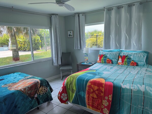 3 bedrooms, iron/ironing board, WiFi, bed sheets