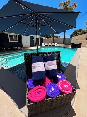 Außenpool, beheizter Pool