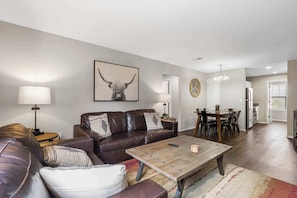 Condo, Multiple Beds, Kitchen (Urban Farmhouse) | Living area | 42-inch flat-screen TV with digital channels - Urban Farmhouse - Refreshing Pool! (Branson)