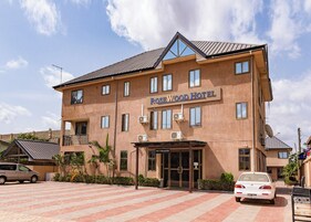 Fachada de la propiedad