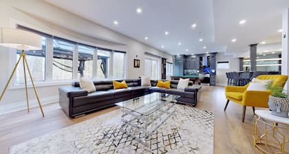 Family Modern Walkout Basement w Sauna Ski Resort 30min
