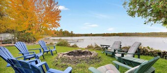 Rustic Cottage w Heating Kitchen Canal Lake