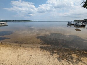 Sun-loungers, beach towels