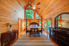 Cabin, Multiple Beds, Hot Tub, Mountain View | 4 bedrooms, individually decorated, individually furnished, desk - Three Winds Retreat (Blue Ridge)