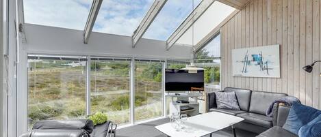 TV, fireplace, DVD player