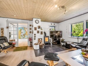 Tv och eldstad