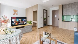 Studio – grand, 1 soverom, badekar, byutsikt