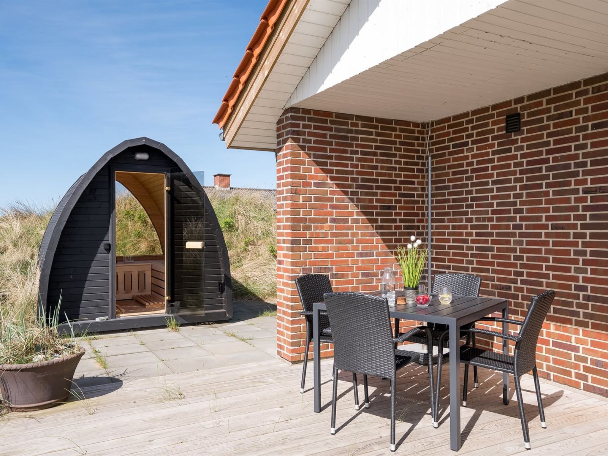 Udendørs spisemuligheder