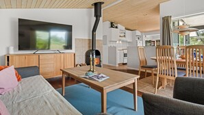TV, peis og DVD-spiller