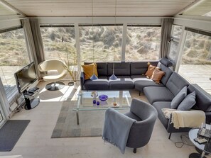 TV, fireplace, DVD player