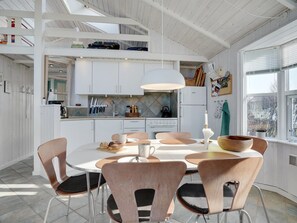 Fridge, oven, high chair, cookware/dishes/utensils - "Yara" - 1km to the fjord by Interhome (Hemmet)
