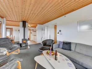 TV, fireplace, DVD player
