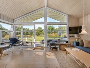 Fernseher, Kamin, DVD-Player