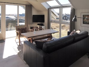 TV, fireplace, DVD player
