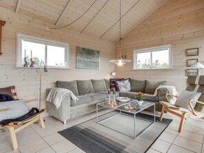 TV, fireplace, DVD player - "Geeske" - 400m from the sea by Interhome (Ringkøbing)
