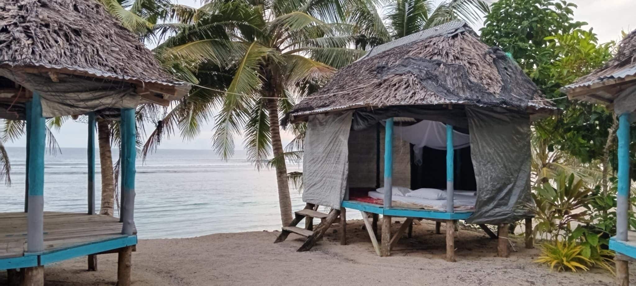 Basic Quadruple Room, Ocean View, Oceanfront | Bed sheets