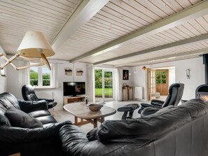 Fernseher, Kamin