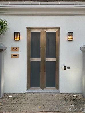 ด้านหน้าที่พัก