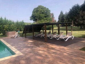 Alberca al aire libre 