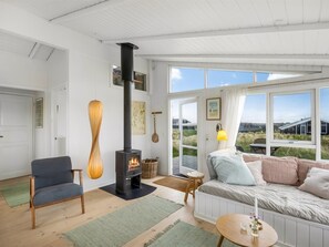 Fernseher, Kamin