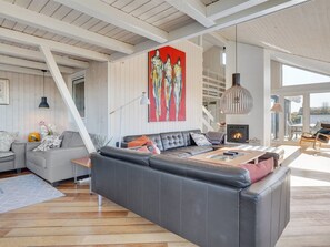 TV, fireplace, DVD player - "Rauli" - 50m from the sea by Interhome (Saltum)