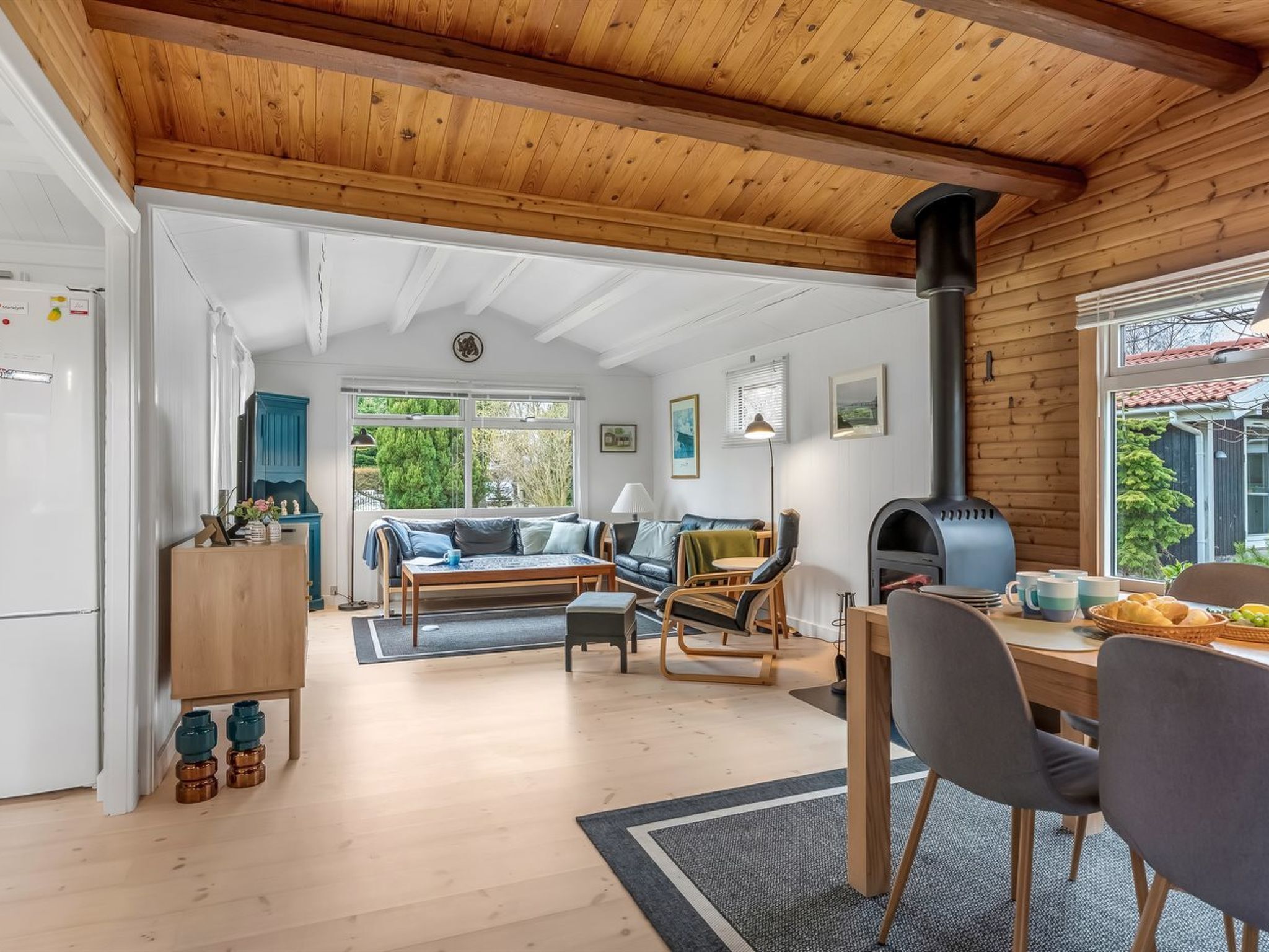 TV, fireplace, DVD player