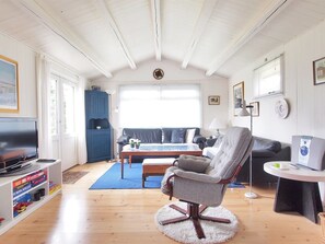 TV, fireplace, DVD player