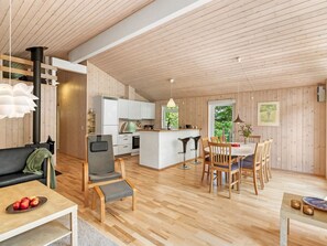 TV, fireplace - "Hertta" - 200m from the sea by Interhome (Væggerløse)