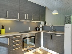 Fridge, microwave, dishwasher, cookware/dishes/utensils - "Bergit" - 55m from the sea by Interhome (Væggerløse)